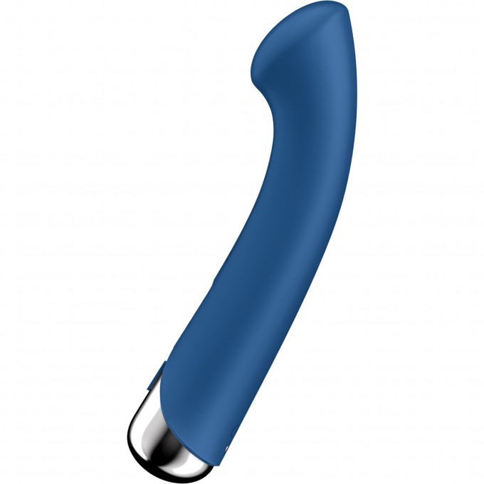 Вибратор для точки G с ротацией SATISFYER SPINNING G-SPOT 1 синий 4048765