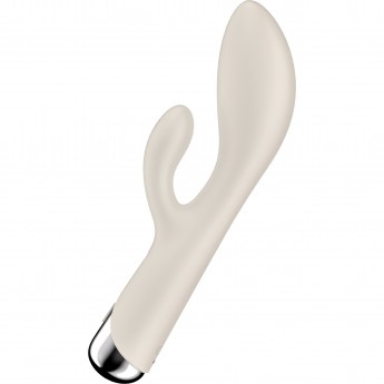 Вибратор-кролик с ротацией SATISFYER SPINNING RABBIT 1 бежевый Вибратор-кролик с ротацией SATISFYER SPINNING RABBIT 1 бежевый